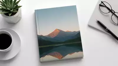 Digital guide or eBook mockup