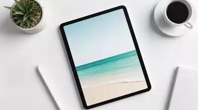 Digital guide or eBook mockup