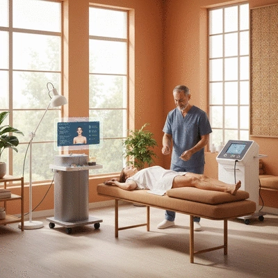 Akupunktur moderne Praxis